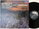 DAVID ATHERTON Stravinsky Agon Berg Chamber Concerto ARGO LP NM tas record