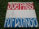 JOE PASS - For Django (1964 Album) LP Original US Pressing *VERY GOOD*