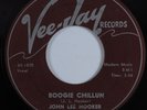 Blues 45 JOHN LEE HOOKER Boogie Chillun VEE-JAY HEAR