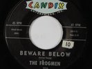 Instrumental Surf Tittyshaker 45 FROGMEN Beware Below CANDIX VG+ HEAR