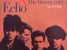 ECHO & THE BUNNYMEN LIPS LIKE SUGAR MAXI SINGLE PROMO Vinyl VG++ Sire 1987