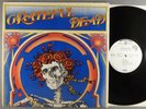 Grateful Dead  Skull & Roses  RARE White Label Promo With Sticker   Psych