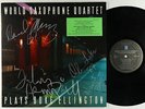 World Saxophone Quartet - Plays Duke Ellington LP - Nonesuch VG++ Autograph