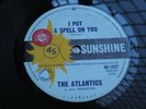 Atlantics Johnny Rebb I put a spell on you OZ 60s Garage Psych Beat 45 EX Promo