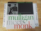 SEALED GERRY MULLIGAN MEETS THELONIOUS MONK RE LP OJC-301