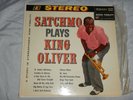 Louis Armstrong Satchmo Plays King Oliver Record AFSD5930 First Pressing'60 VG
