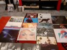 ROCK AND POP VINYL LP LOT. DIRE STRAITS BOWIE WINWOOD TALKING HEADS 51 LPS