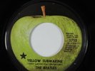 Rock 45 BEATLES Yellow Submarine APPLE black star HEAR