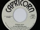 Rock 45 ALLMAN BROTHERS BAND Midnight Rider CAPRICORN VG+ promo HEAR