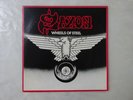 Saxon Wheels Of Steel Carrere PS-165 Japan JAPAN PROMO ONLY VINYL LP