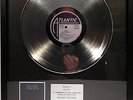 AC/DC Back in Black In-House Award Atlantic goldene schallplatte