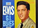 Elvis Presley G.I. Blues - 1960 Press White On Black Label - Play Graded Exc