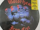 Motorhead Iron Fist Lp Picture Disc, Earmark Re-press 41017 P