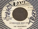 The Heartbeats Doo Wop promo Original 45 A Thousand Miles Away on Rama  216