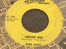 BUZZ BUSBY & THE BAYOU BOYS RARE STARDAY 45 rpm LONESOME ROAD G+