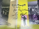 the smithereens green thoughts lp Autographed By Band Very Nice Signitures