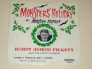 Bobby (Boris) Pickett And The Crypt-Kickers ‎ Monsters' Holiday PS NO record VG