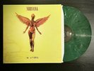 GREEN MARBLE NIRVANA IN UTERO VINYL LP
