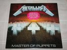 METALLICA Master Of Puppets ORIG USA 1986 NM  WHITE LABEL PROMO LP HYPE STICKER