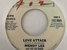 Modern Soul Boogie 45 MENDY LEE Love Attack/Explode Foz HEAR Obscure