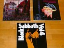 3 LPs * BLACK SABBATH * - Black Sabbath + PARANOID + VOL 4. Warner Bros Rec.