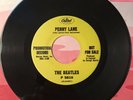BEATLES 45. 1967 US Capitol Yellow Promo PENNY LANE (w/trumpet end). P5810. EX.