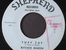 RITCHIE MARSH: they say / darling, i swear that it's true SHEPHERD 7