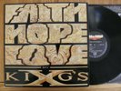KING'S X   FAITH HOPE LOVE 1990 ATLANTIC VINYL LP RECORD ALBUM   VG++ / VG++