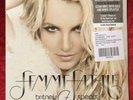 Britney Spears Femme Fatale Ltd Edit Clear Vinyl White/Gold Splatter, NEW/SEALED