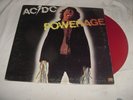 ACDC   POWERAGE    LP      RED VINYL