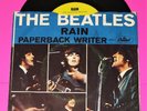 45 rpm rock BEATLES Paperback Writer/Rain 1966 Capitol 5651 West Coast PS E/V+
