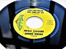 Merle Haggard Bonnie Owens Just Between The Two Of Us 1964 Tally 181 45rpm VG++