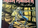 IRON MAIDEN  PIECE OF MIND  1983  MISPRINT  NO LABEL  EMI