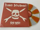 Teenage Bottlerocket Sick Sesh  Limited Pinwheel Color VINYL LP Record Fat Wreck