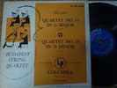 BUDAPEST STRING QUARTET / MOZART quartet nos 14 & 15 / COLUMBIA ML 4360