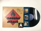MASSIVE ATTACK Blue Lines LP Wild Bunch WBRLP1 EUROPE 1991 SIGNED COVER 6F