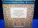 @VANGUARD HM 54-6 *SZIGETI* J.S.BACH: SIX SONATAS & PARTITAS FOR SOLO VIOLIN* x3
