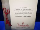 @33CX 1359 *B/G* SAMPLE* JOHANNA MARTZY* SCHUBERT VIOLIN SONATINAS NOS.1 & 2*