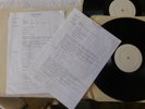 Bauhaus  - The BBC Sessions -  Label Copy Test Pressing Double LP w/ info sheets