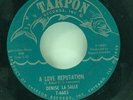 Denise La Salle-A Love Reputation/One Little Thing-Tarpon 6603-TURQUOISE LABEL