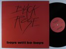 BLACK ROSE Boys Will Be Boys BULLET LP VG++ uk w/lyric sheet insert   