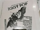 Iggy Pop Live At The Channel Promo LP Numbered. 0994