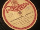 WWII 78 RPM RECORD HITLER MUSSOLINI DE GAULLE CHURCHILL ROOSEVELT STALINE