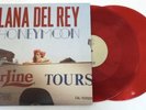 LANA DEL REY HONEYMOON 2 LP 2015 ORIGINAL US RARE TRANSLUCENT RED COLORED VINYL