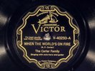 78 RPM -- The Carter Family, Victor 40293, E+ Country - Steel Guitar