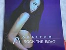 AALIYAH Rock The Boat 2002 Promo DJ 12” Vinyl Dance Deep House TECHNO Pop EX CON