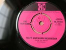 The Montanas 'That's When Happiness Began' RARE 1966 Pye UK Mod Beat 45 HEAR