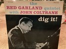Vintage Red Garland Quintet w/John Coltrane Dig It  PR-7229 - Red Lettering  LP