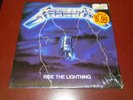 METALLICA, Ride The Lightning, LP, Elektra 60396-1, EX, Masterdisk, 1984