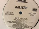 AALIYAH - ONE IN A MILLION Remixes ( RARE PROMO ) 1996 BLACKGROUND Missy Elliott